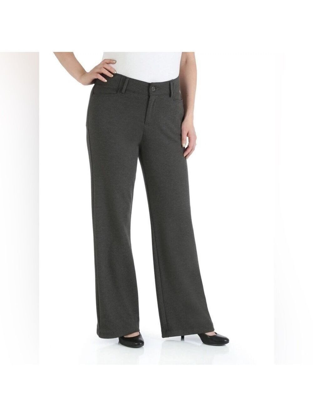 Women’s NYC Grey Business Casual Pants Size 10 Tall!